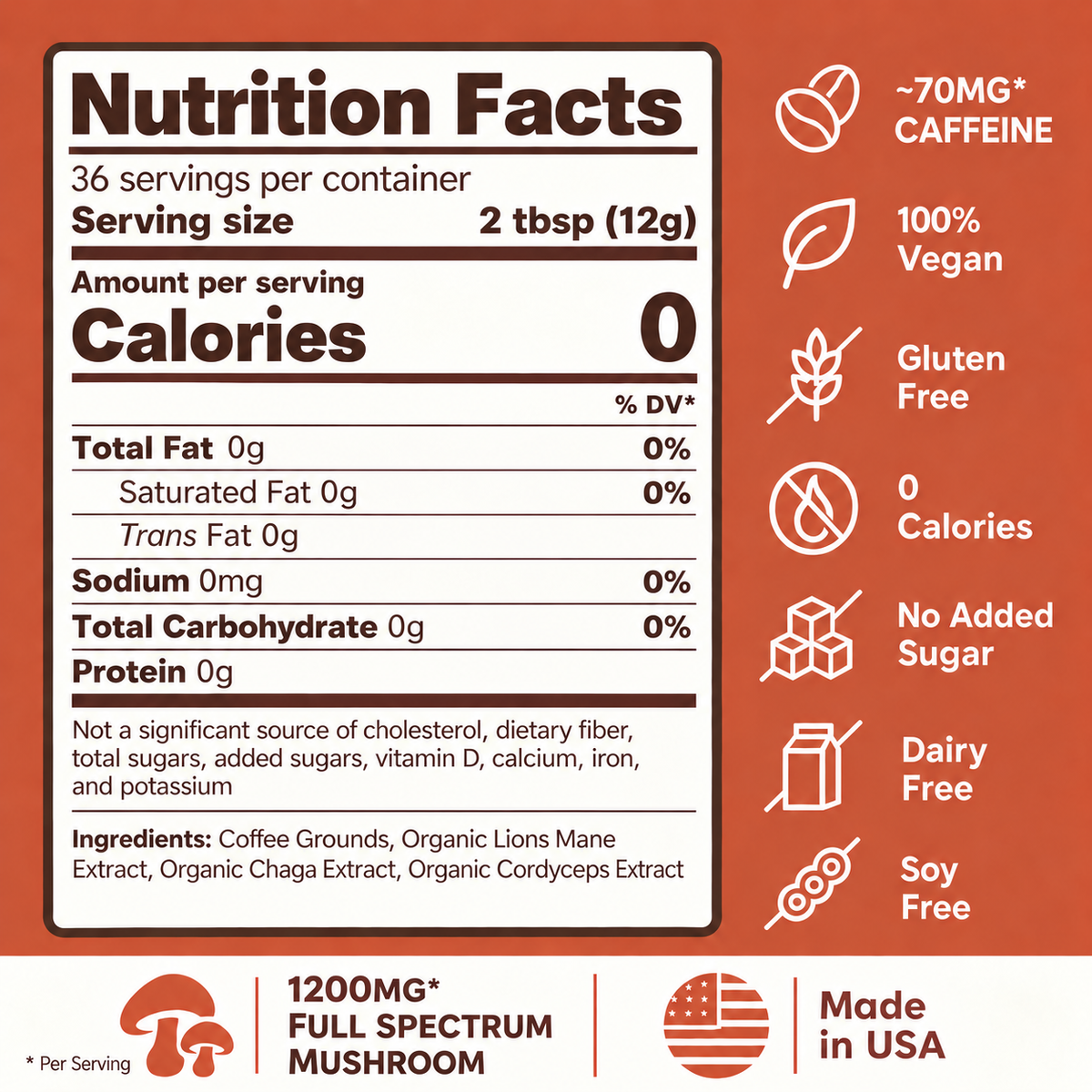 MAGIC™ Medium Roast Mushroom Coffee