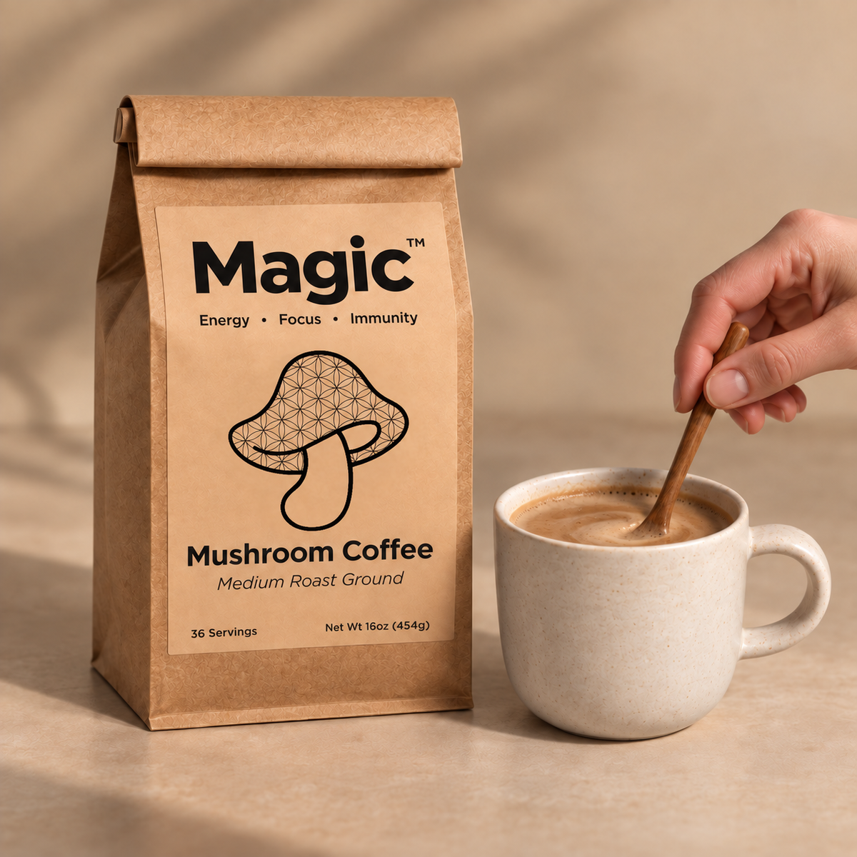 MAGIC™ Medium Roast Mushroom Coffee